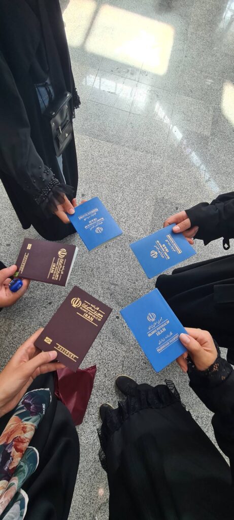 پاسپورت های لب مرز